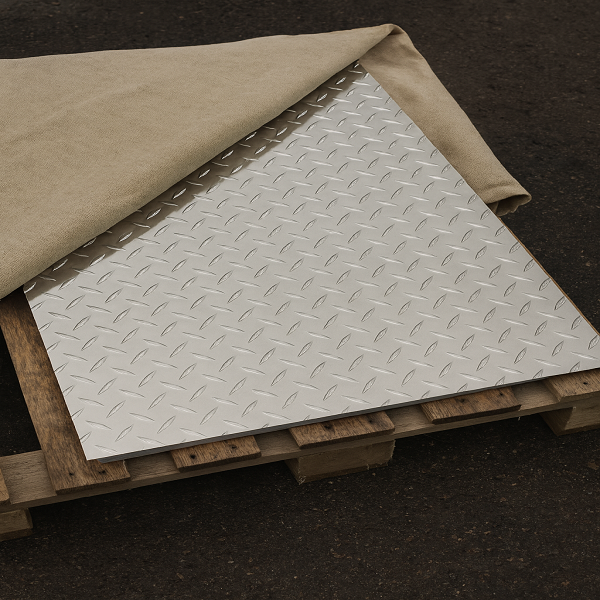 Рифленый алюминиевый лист Диамант